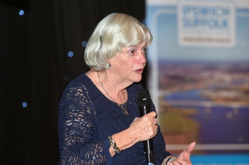 Ann Widdecombe Speaks At Suffolk Business Club